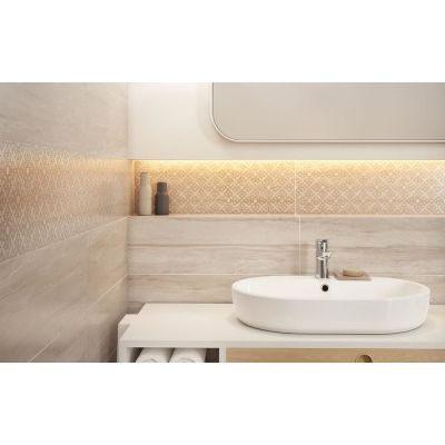 Cersanit Marble Room pattern dekor ścienny 20x60 cm mix mat