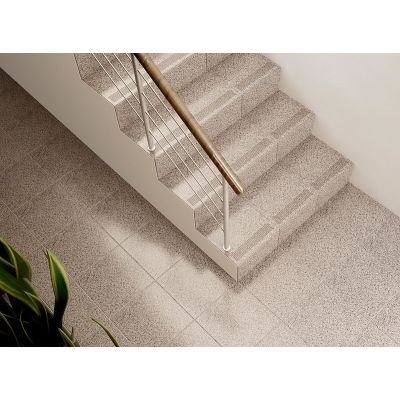 Cersanit Mont Blanc beige-black skirting cokół podłogowy 8x30 cm beżowo/czarny mat