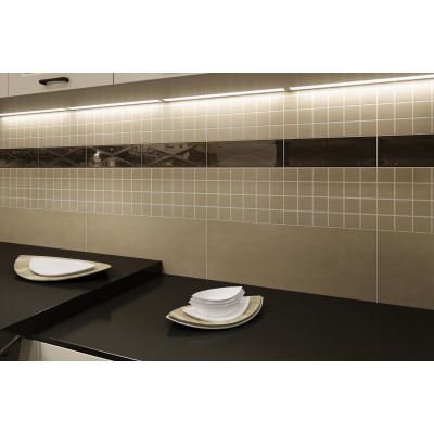 Opoczno Concrete Flower cream mosaic mozaika ścienno-podłogowa 29,7x29,7 cm kremowy mat