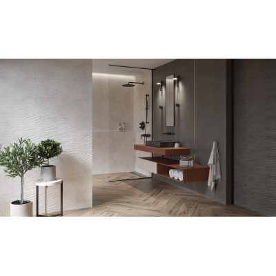 Opoczno Manuka płytka ścienna 74x24 cm beżowa