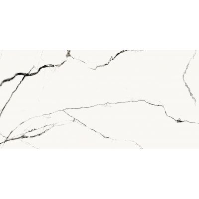 Opoczno Eternal white polished płytka ścienno-podłogowa 59,8x119,8 cm biały poler