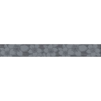 Cersanit Calvano grey border listwa ścienna 5x40 cm szary połysk