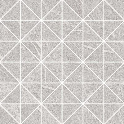 Opoczno Grey Blanket Triangle Mosaic Micro mozaika ścienna 29x29 cm szara mikrogranilia