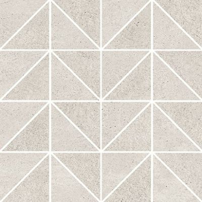 Opoczno Keep Calm Grey Triangle Mosaic Matt mozaika ścienna 29x29 cm szary mat