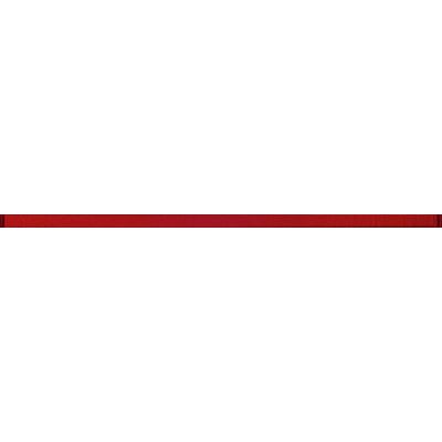Opoczno Avangarde Red listwa ścienna 2x60 cm czerwony połysk