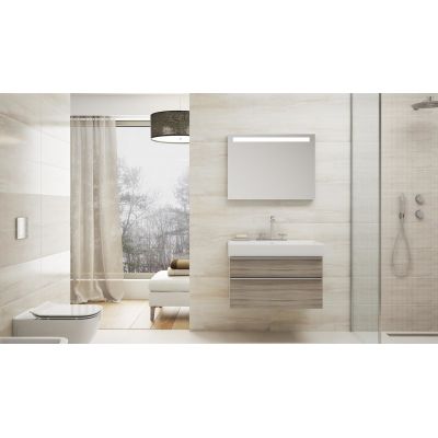 Opoczno Simple Stone Beige Inserto Geo A dekor ścienny 25x75 cm beżowy połysk