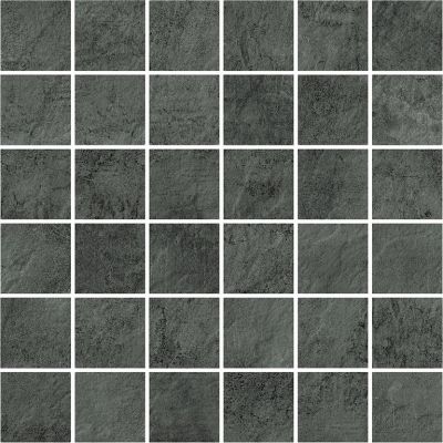 Opoczno Pietra Dark Grey Mosaic mozaika ścienno-podłogowa 29,7x29,7 cm STR szary mat