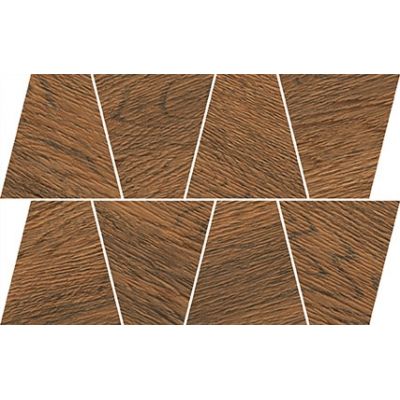 Opoczno Grand Wood mozaika ścienno-podłogowa 19x30,6 cm STR brązowy mat