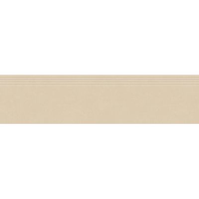 Opoczno Optimum Cream Steptread stopnica podłogowa 29,8x119,8 cm beżowy mat