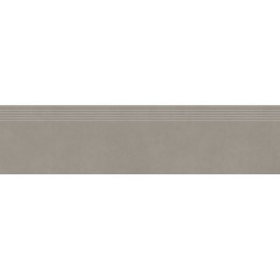 Opoczno Optimum Grey Steptread stopnica podłogowa 29,8x119,8 cm szary mat