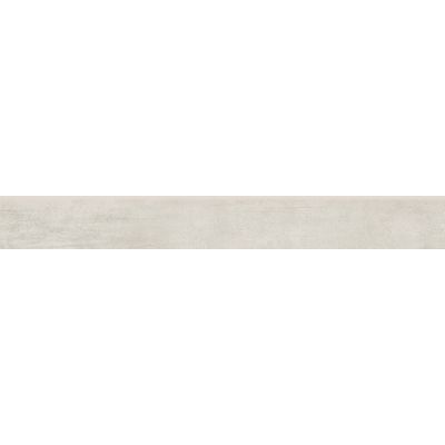 Opoczno Grava white skirting listwa ścienno-podłogowa 7,2x59,8 cm biały mat