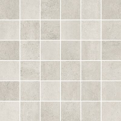 Opoczno Grava white mosaic matt mozaika ścienno-podłogowa 29,8x29,8 cm biały mat