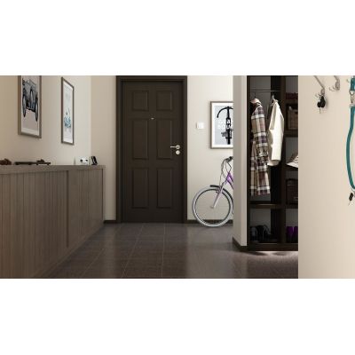 Opoczno Hyperion płytka ścienno-podłogowa 29,7x29,7 cm grafitowy mat