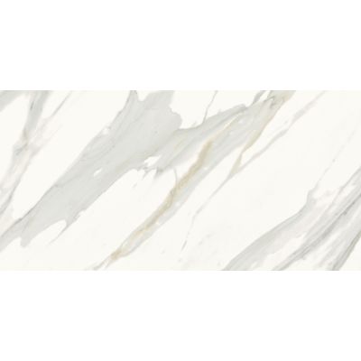 Opoczno Calacatta Gold matt płytka ścienno-podłogowa 59,8x119,8 cm biały mat