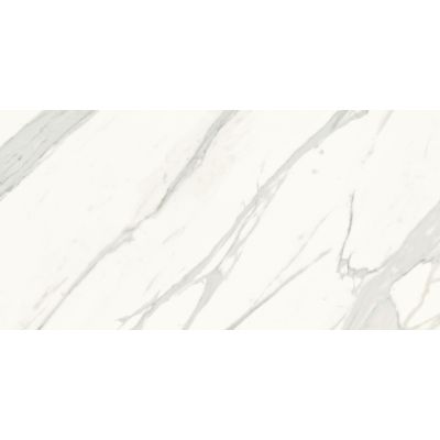 Opoczno Calacatta Gold matt płytka ścienno-podłogowa 59,8x119,8 cm biały mat