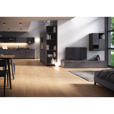 Opoczno Grand Wood Prime Dark Beige płytka ścienno-podłogowa 19,8x179,8 cm STR beżowy mat