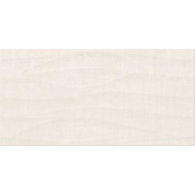 Cersanit Shiny Textile PS810 cream satin structure płytka ścienna 29,8x59,8 cm STR kremowy satynowy