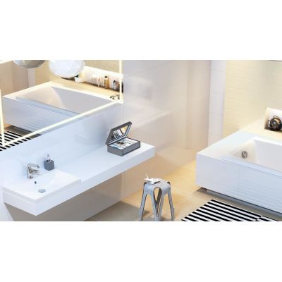 Opoczno Origami Dune Vanilla Glossy płytka ścienna 29,7x60 cm beżowy połysk