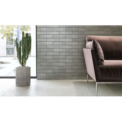 Opoczno Newstone płytka ścienno-podłogowa 119,8x119,8 cm biała