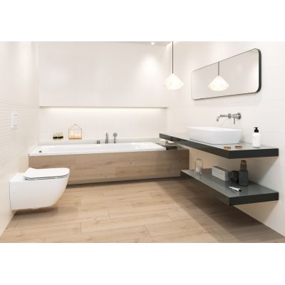 Opoczno Natural Zen White Matt płytka ścienna 29x59,3 cm biały mat