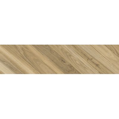 Opoczno Carrara Chic Wood Chevron A Matt płytka ścienno-podłogowa 22,1x89 cm STR beżowy mat