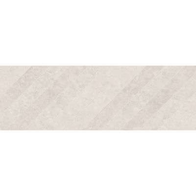Cersanit Rest white insterto A matt płytka ścienno-podłogowa 39,8x119,8 cm biały mat