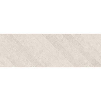 Cersanit Rest white insterto B matt płytka ścienno-podłogowa 39,8x119,8 cm biały mat