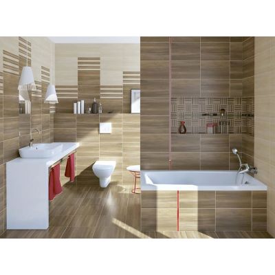 Cersanit Ambio PS207 cream płytka ścienna 25x40 cm kremowy mat