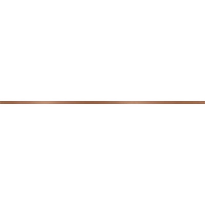 Cersanit Universal Metal Borders metal copper border glossy listwa ścienna 1x60 cm miedziany połysk