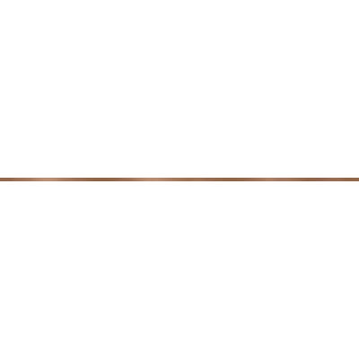 Opoczno Universal Metal Borders Metal Copper Border Glossy listwa ścienna 1x89 cm brązowy połysk