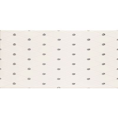 Domino Biel point dekor ścienny 44,8x22,3 cm 