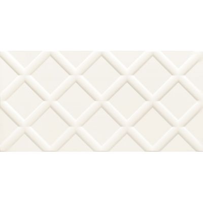 Domino Burano white STR płytka ścienna 30,8x60,8 cm