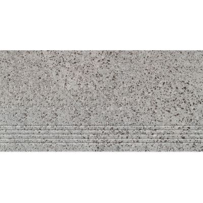 Domino Otis graphite stopnica podłogowa 29,8x59,8 cm