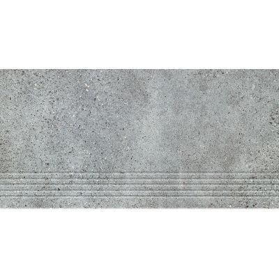 Domino Otis grey stopnica podłogowa 29,8x59,8 cm