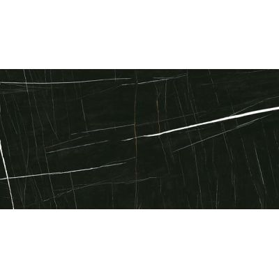 Geotiles Sahara noir płytka ścienno-podłogowa 60x120 cm czarny połysk