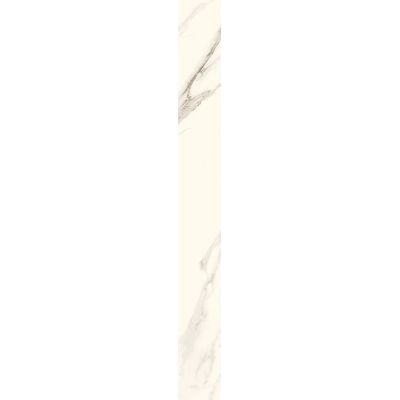 Paradyż Calacatta cokół podłogowy 9,8x89,8 cm biały poler