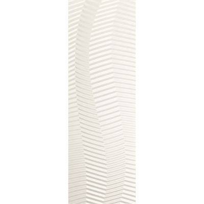 Paradyż Elegant Surface dekor ścienny 29,8x89,8 cm inserto B biały mat