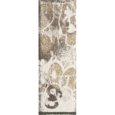 Paradyż Rondoni dekor ścienny 9,8x29,8 cm inserto STR A biały/brązowy