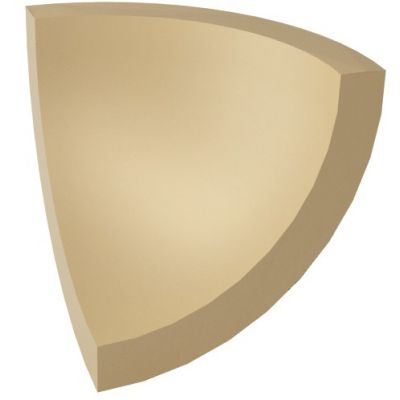 Paradyż Gamma kształtka 3x3 cm D beżowy mat