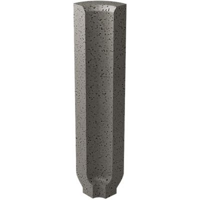 Paradyż Bazo profil 3x10 cm wewnętrzny sól-pieprz szary mat