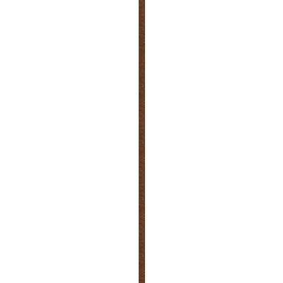 Paradyż listwa ścienna 2x89,8 cm uniwersalna rust brązowy mat