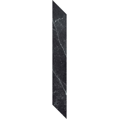 Paradyż Barro listwa ścienno-podłogowa 7,2x59,8 cm lewa czarny mat