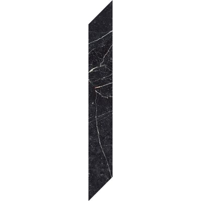 Paradyż Barro listwa ścienno-podłogowa 7,2x59,8 cm prawa czarny mat