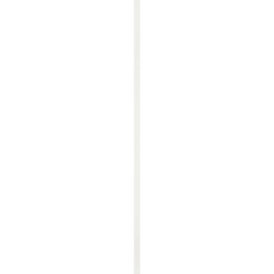 Paradyż listwa ścienna 2,3x89,8 cm uniwersalna szklana biała