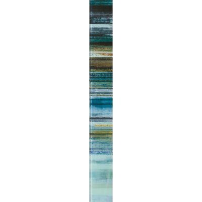 Paradyż Laterizio listwa ścienna 7x60 cm szklana mix kolorów