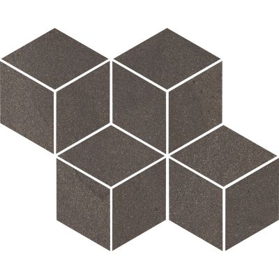 Paradyż Rockstone mozaika ścienno-podłogowa 20,4x23,8 cm cięta umbra mat