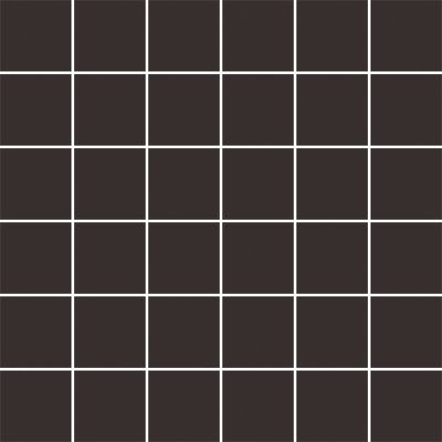 Paradyż Modernizm mozaika ścienno-podłogowa 29,8x29,8 cm cięta czarna