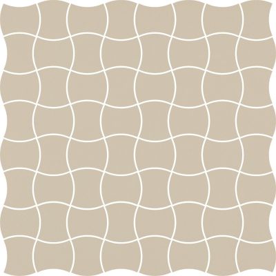 Paradyż Modernizm mozaika ścienno-podłogowa 30,9x30,9 cm prasowana biała