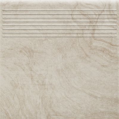 Paradyż Unite stopnica 30x30 cm prosta beżowy mat