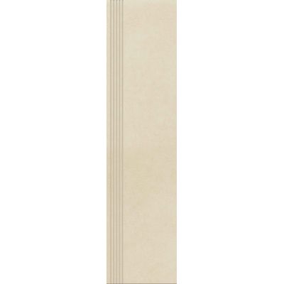 Paradyż Intero stopnica 29,8x119,8 cm prosta nacinana beżowy mat